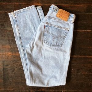 Vintage Levi’s 501s - Light Wash